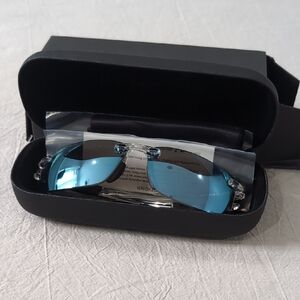 Revo Blue and Silver Sunglasses